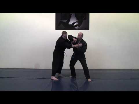 Front choke practice with out a partner.